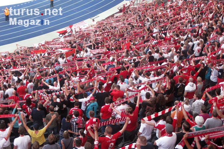 1. FC Köln supporters Olympic Stadium Berlin 