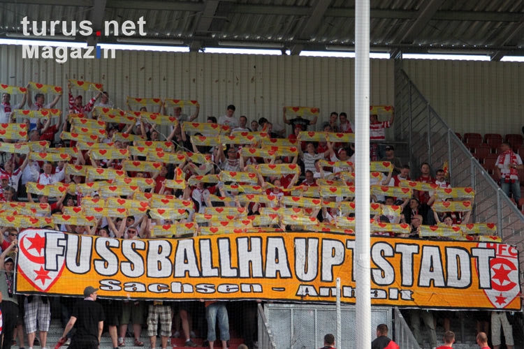 Hallescher FC Supporters away in Cottbus