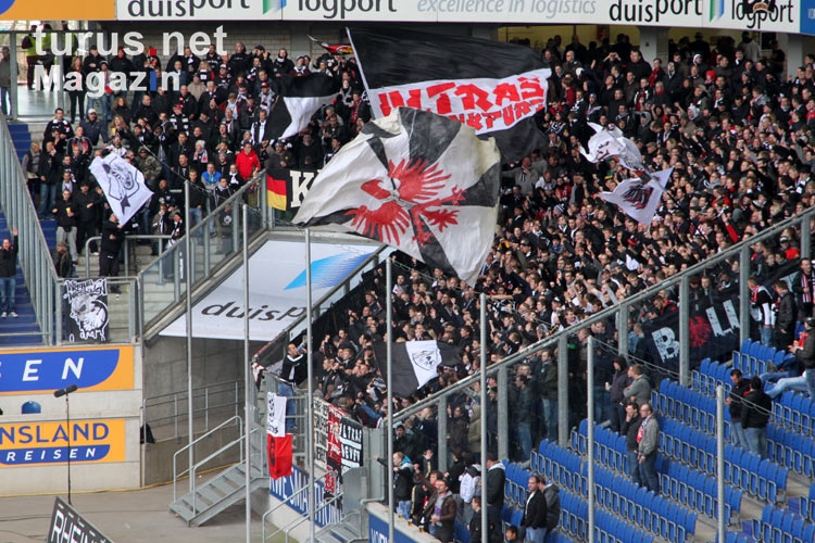 Ultras Eintracht Frankfurt on tour