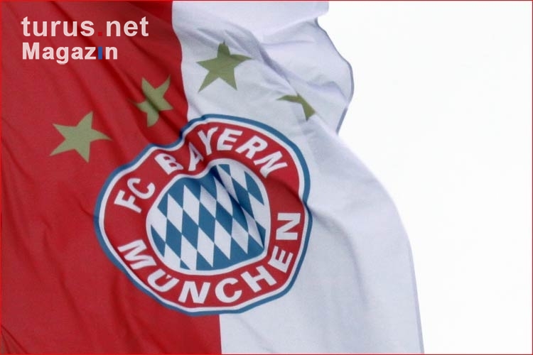 Flagge des FC Bayern München