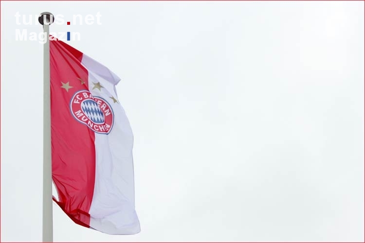 Flagge des FC Bayern München