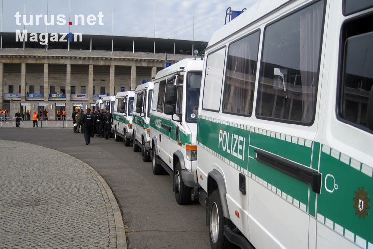 Die Polizei ist vorbereitet: Dynamo Dresden zu Gast bei Hertha BSC