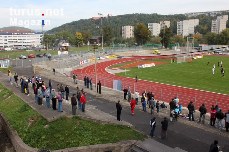 FK Usti nad Labem vs. HFK Olomouc im Mestsky Stadion
