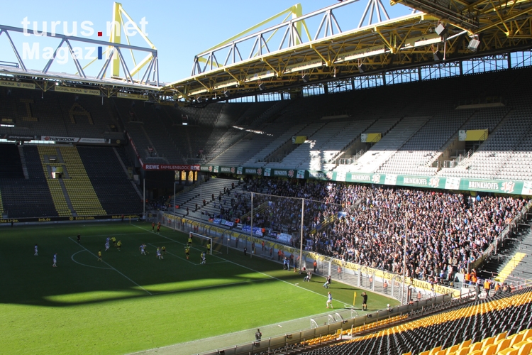 Rostocker Fans in Dortmund 27-10-2012