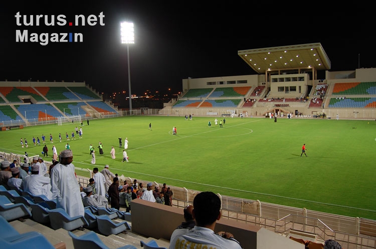 Al Seeb gegen Naham Club im Seeb Stadium in Oman