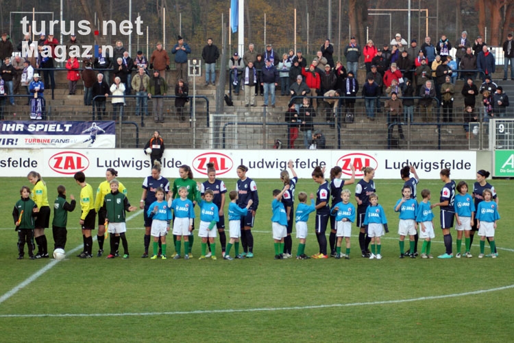 Frauenfußball-Bundesliga Turbine Potsdam gegen SC Freiburg