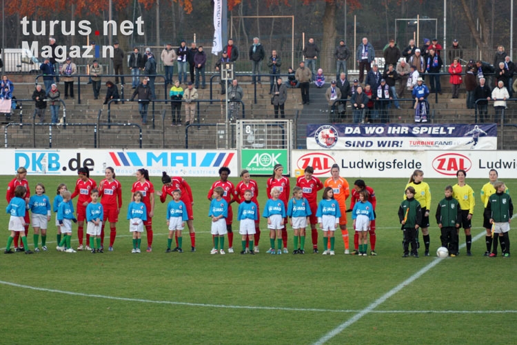 Frauenfußball-Bundesliga Turbine Potsdam gegen SC Freiburg
