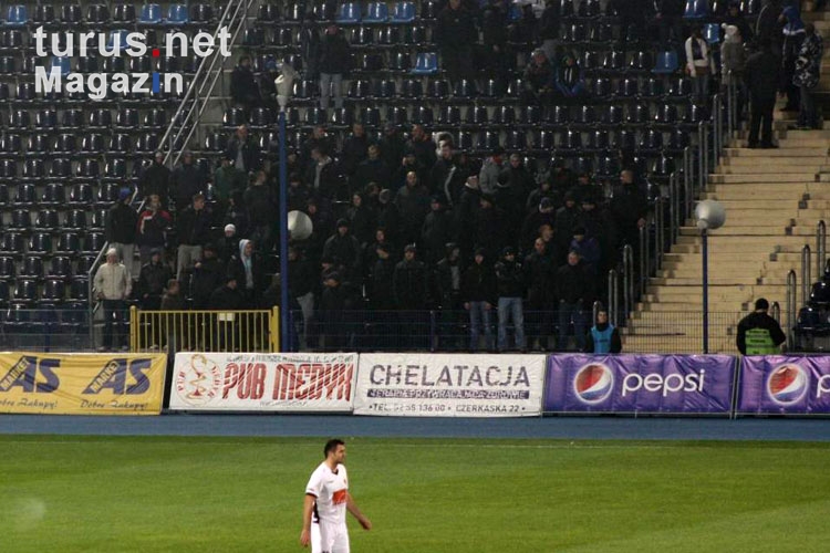 Zawisza Bydgoszcz vs. Polonia Bytom im Stadion im. Zdzislawa Krzyszkowiaka