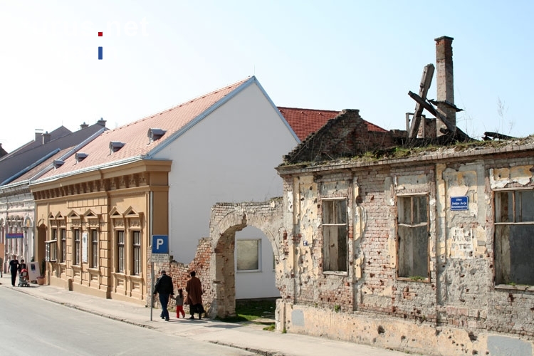 Kriegsspuren in Vukovar
