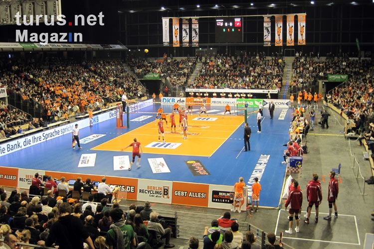 Volleyball Spitzenspiel Berlin gegen Generali Haching