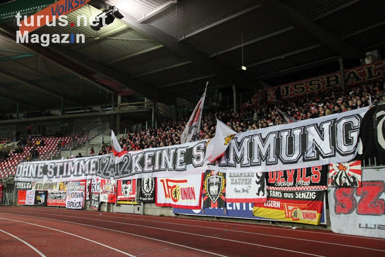 Aktion 12:12 der Union-Fans in Braunschweig