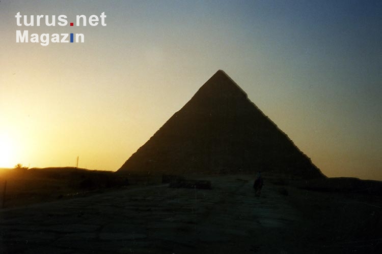 Pyramiden bei Gizeh in Ägypten