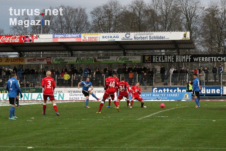 Testspiel zwischen Eintracht Trier und Kaiserslautern