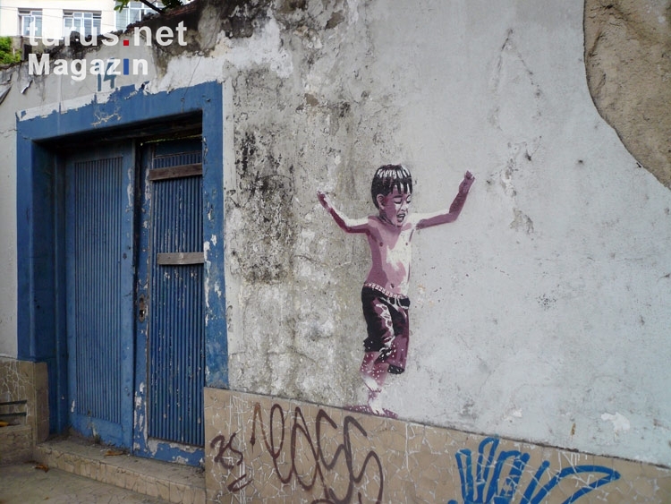 Wandmalerei in Rio de Janeiro
