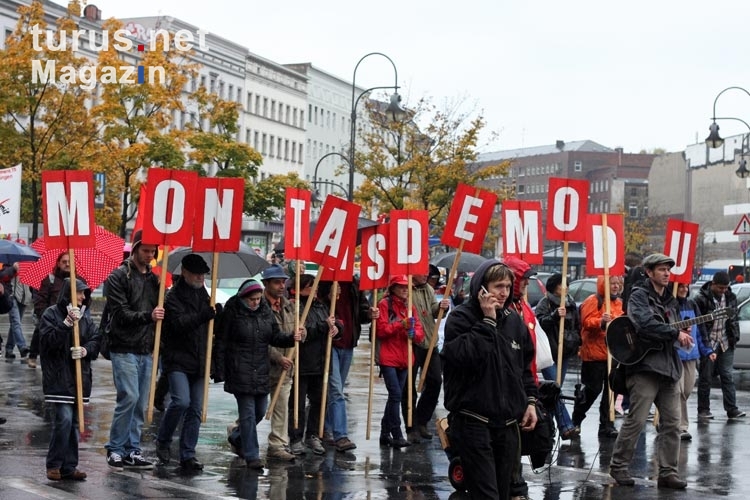 7. Herbstdemonstration gegen die Regierung in Berlin, 16.10.2010