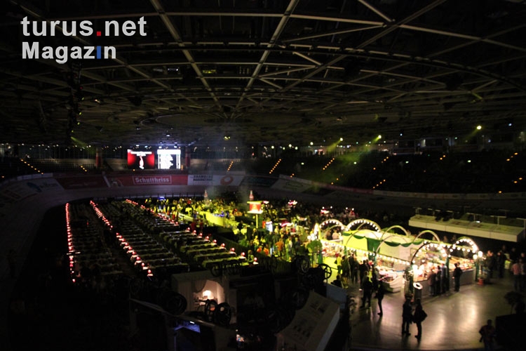 Eröffnungszeremonie des 102. Berliner Sechstagerennens 2013