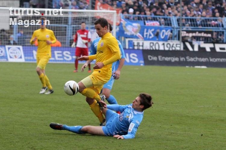 Chemnitzer FC gegen FC Hansa Rostock