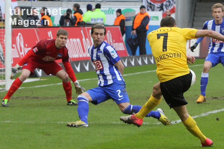 Hertha BSC zu Gast bei Dynamo Dresden