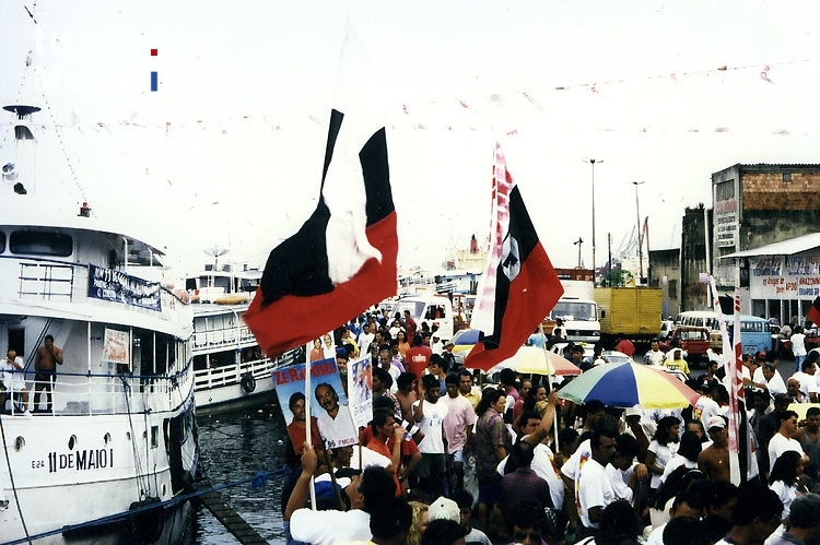 Wahlkampf in Manaus / Brasilien im Sommer 1996