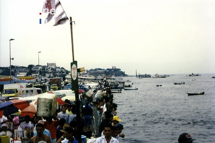 Hafen von Manaus (Amazonien - Brasilien), 1996