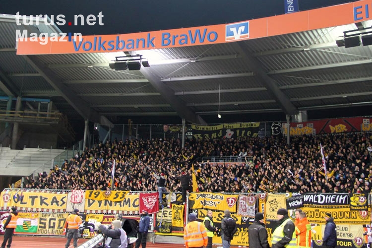 SG Dynamo Dresden bei Eintracht Braunschweig