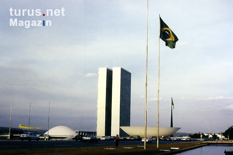 Verwaltungs- und Regierungsgebäude in der Hauptstadt Brasilia