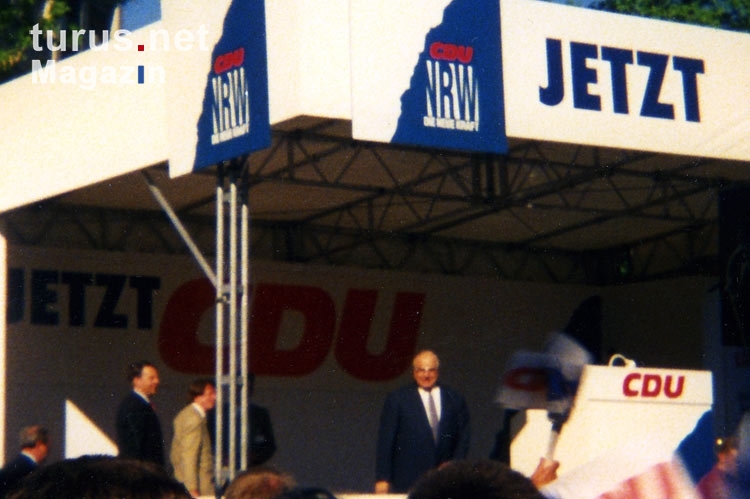 Altbundeskanzler Helmut Kohl auf einer CDU-Veranstaltung in NRW, Mitte 90er Jahre