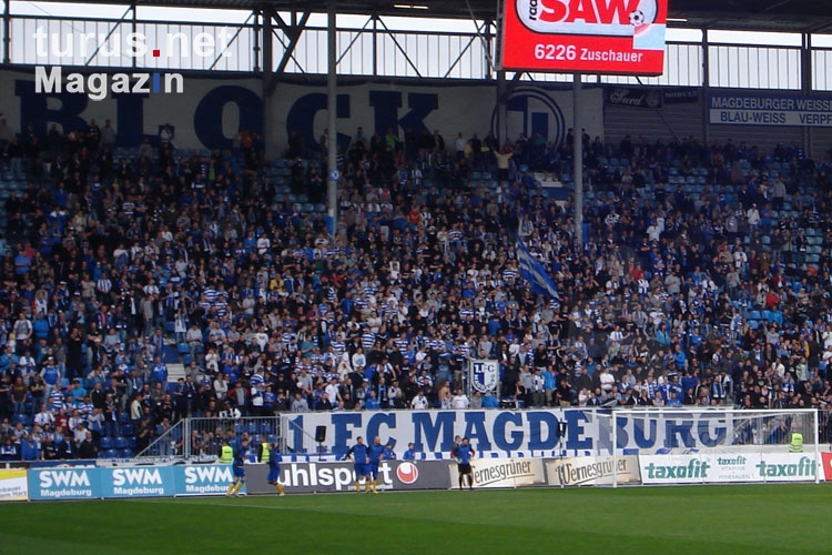 1. FC Magdeburg gegen 1. FC Lok Leipzig