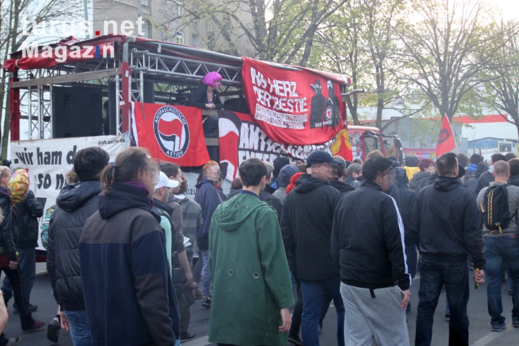 1. Mai Demonstration 2013 auf der Köpenicker Straße