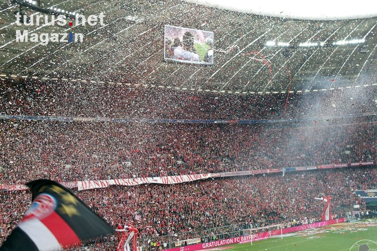 FC Bayern München feiert den 23. deutschen Meistertitel