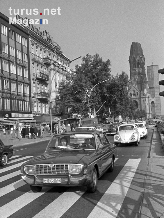 Westberliner City Mitte der 60er Jahre