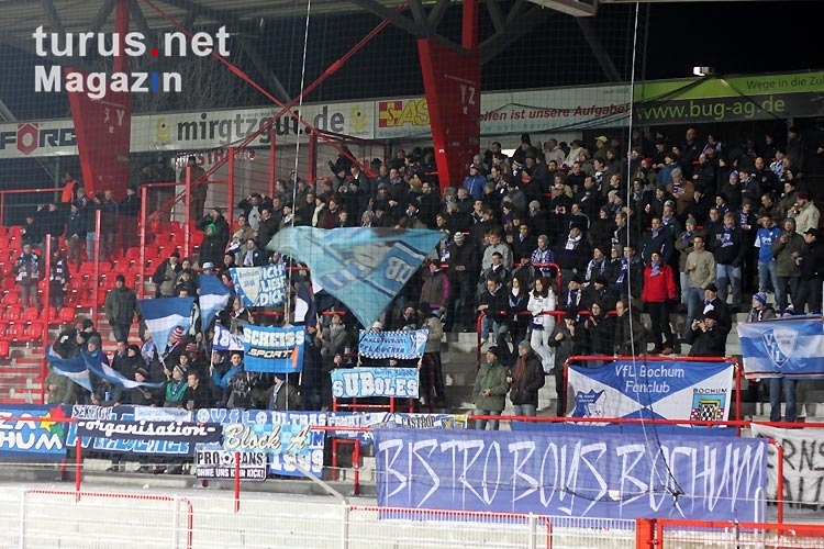 Fans und Ultras des VfL Bochum in Berlin