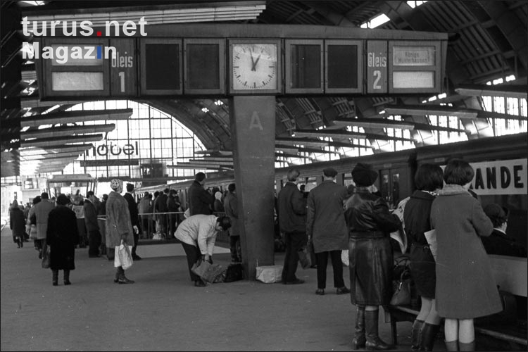 S-Bahnhof Alexanderplatz, Ende 60er Jahre