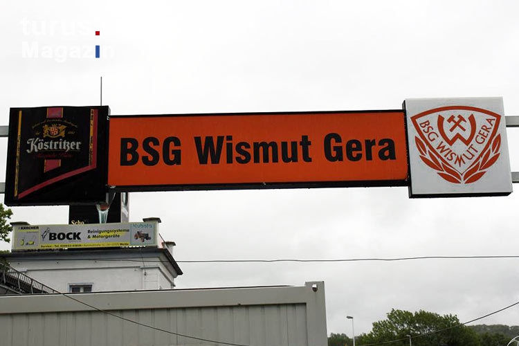 Stadion Am Steg der BSG Wismut Gera