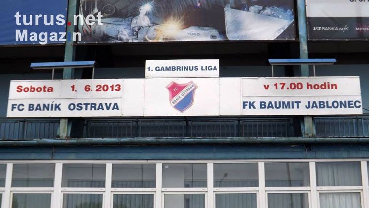 Stadion Bazaly des FC Banik Ostrava