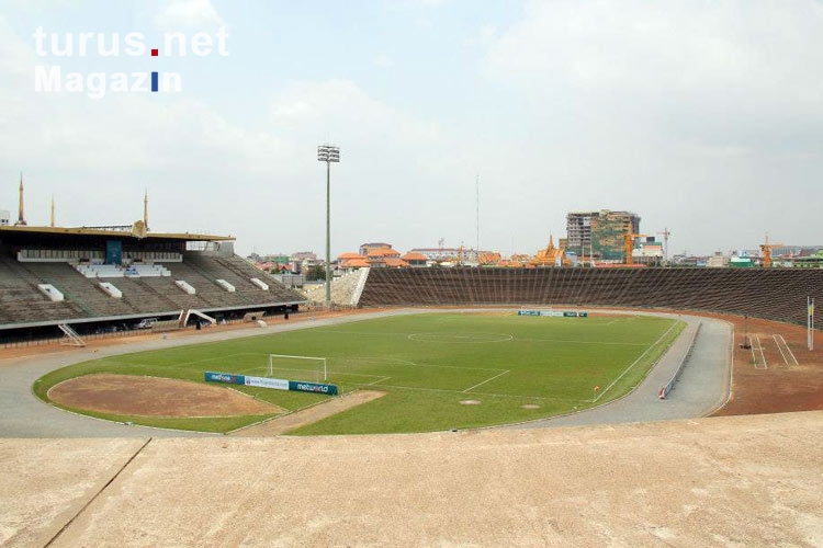 Olympic Stadium in Phnom Penh, Kambodscha