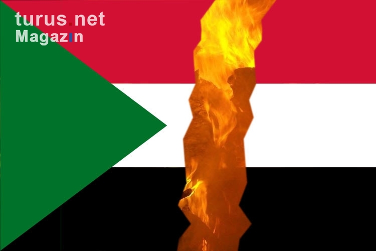 Der Sudan spaltet sich auf ...