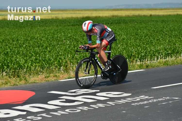 Andy Schleck beim Zeitfahren, Tour de France 2013
