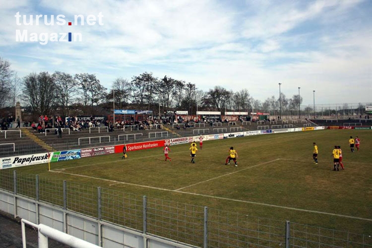 Stadion am Dallenberg des FC Würzburger Kickers