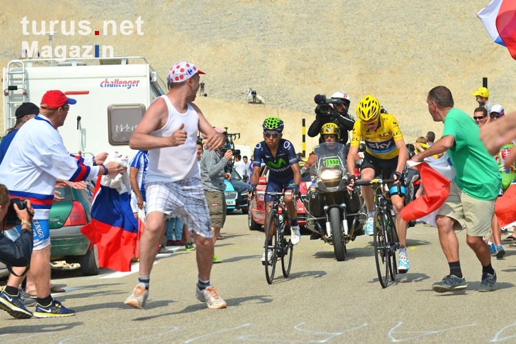 Christopher Froome, 15. Etappe Givors - Mont Ventoux