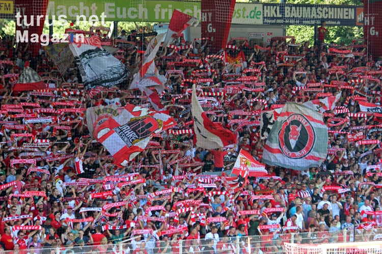 Fans des 1. FC Union Berlin, Auftaktspiel gegen Bochum