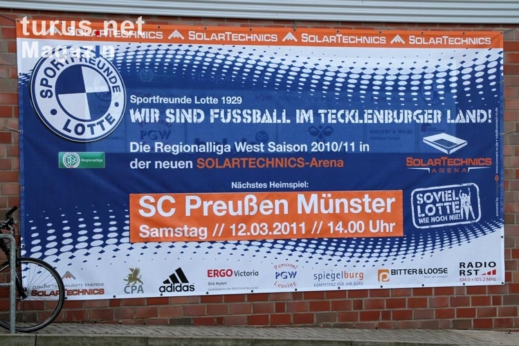 Spielankündigung: Sportfreunde Lotte - SC Preußen Münster