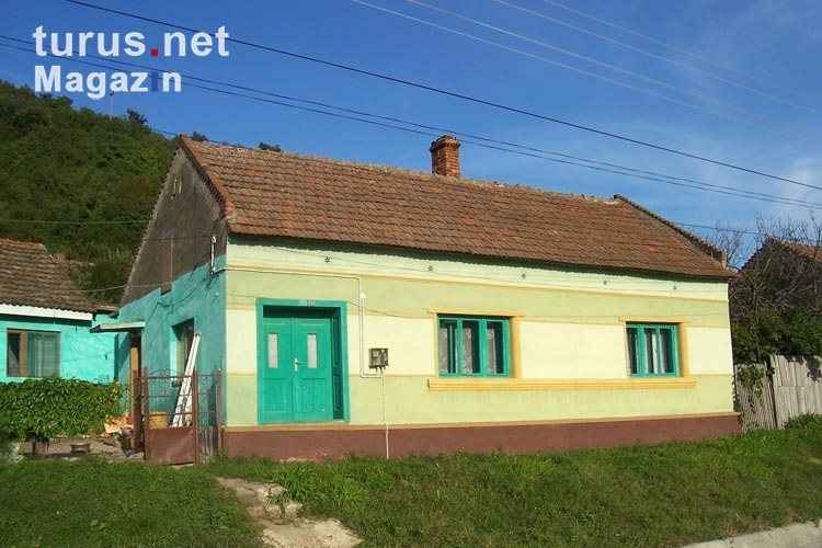 Wohnhaus in einer Ortschaft in Rumänien