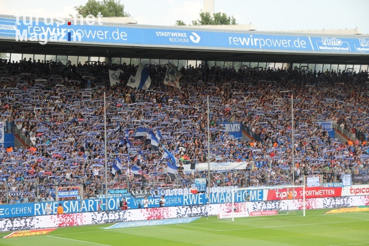 VfL Fans beim Spiel gegen Dynamo Dresden 29-07-2013