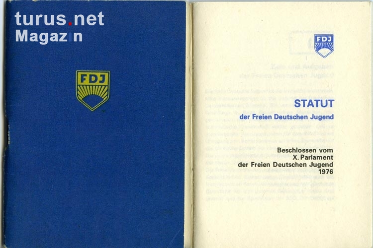 Statut der Freien Deutschen Jugend (FDJ) der DDR