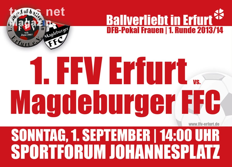 Ballverliebt in Erfurt: 1. FVV Erfurt vs. Magdeburger FFC