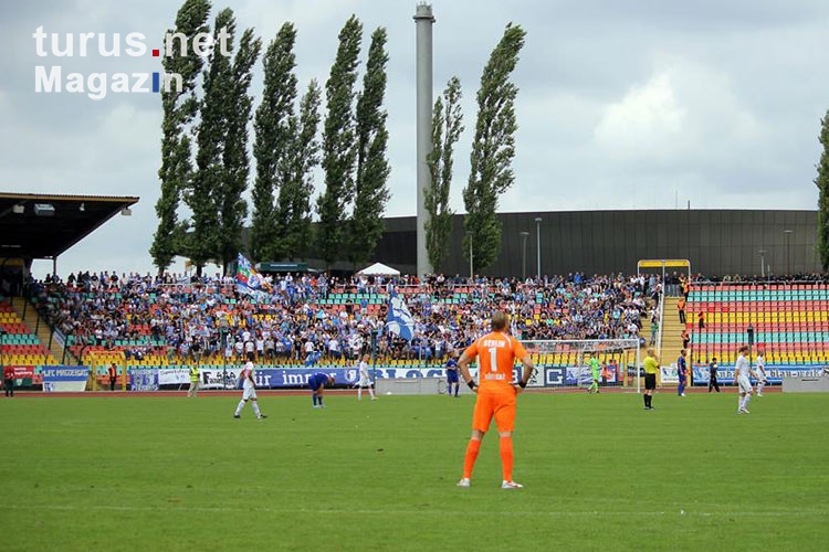 1. FC Magdeburg beim BAK 07 im Jahn-Sportpark
