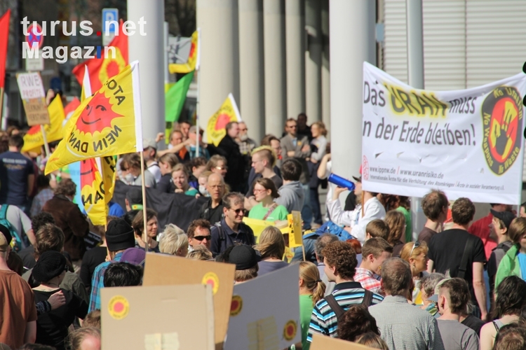 Anti Atom Demo in Essen am 2. April 2011