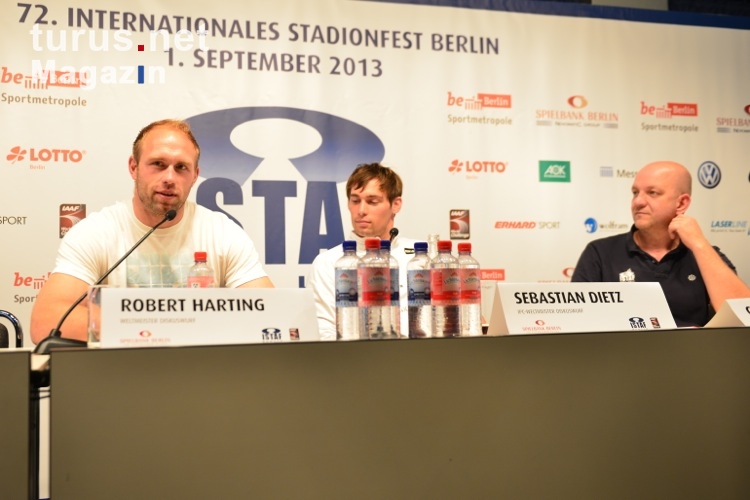 Pressekonferenz vor dem ISTAF 2013 in Berlin