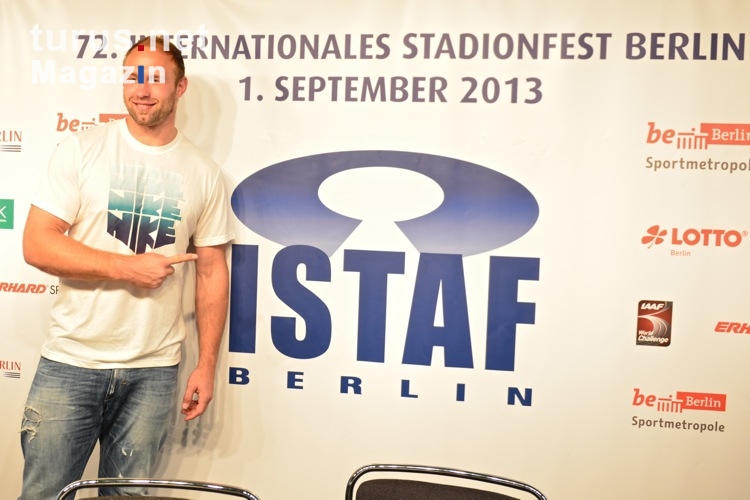 Robert Harting ist bereit für das ISTAF 2013